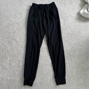 Libian Black Casual Joggers